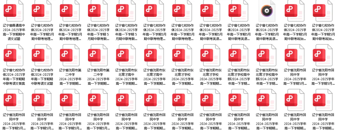 期中试卷 | 沈阳高一高二下5月历年试卷含答案 第3张