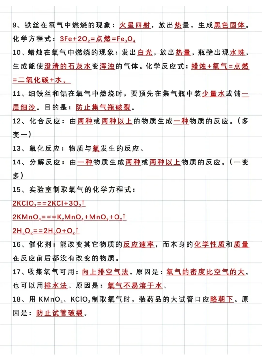 中考化学必备94个核心考点 第2张