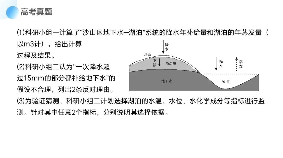 高考地理实践类真题的进阶与应对策略 第8张