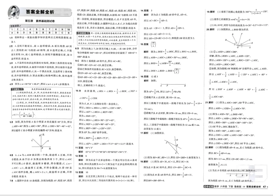 【新教材】26春鲁教版六下数学《初中试卷》五年/三年 第4张
