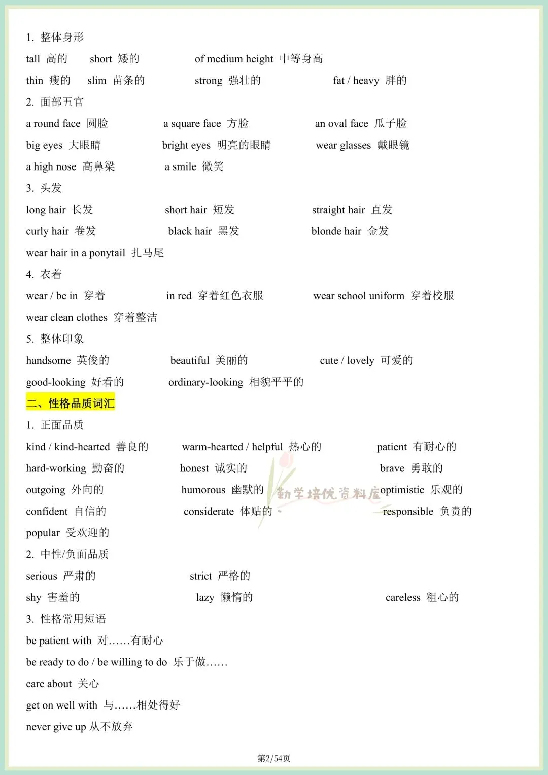 2026中考英语|写作范文·满分作文必备模板及素材,完整电子版可打印! 第4张