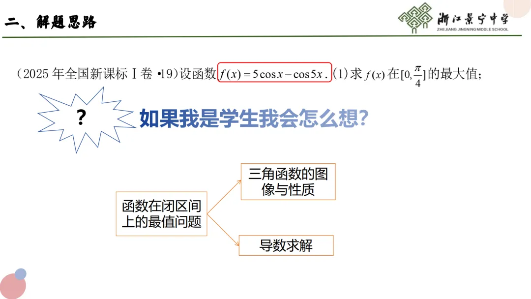 【说高考真题】2025年全国Ⅰ卷第19题说题D36 第14张