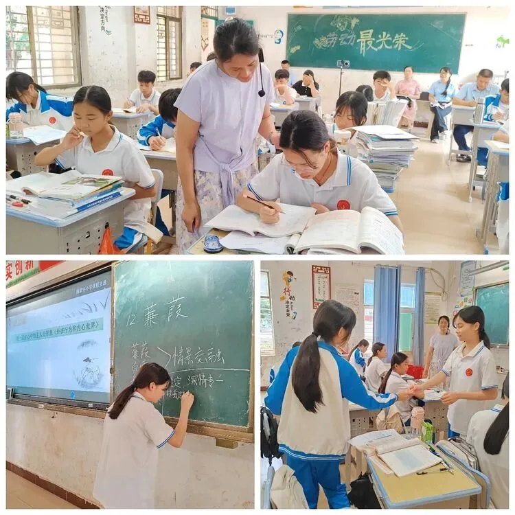 精准帮扶强基础,聚焦中考促提升---王兰妹县级名师工作室“薄弱校提升“送教临高县东英中学活动纪实 第14张