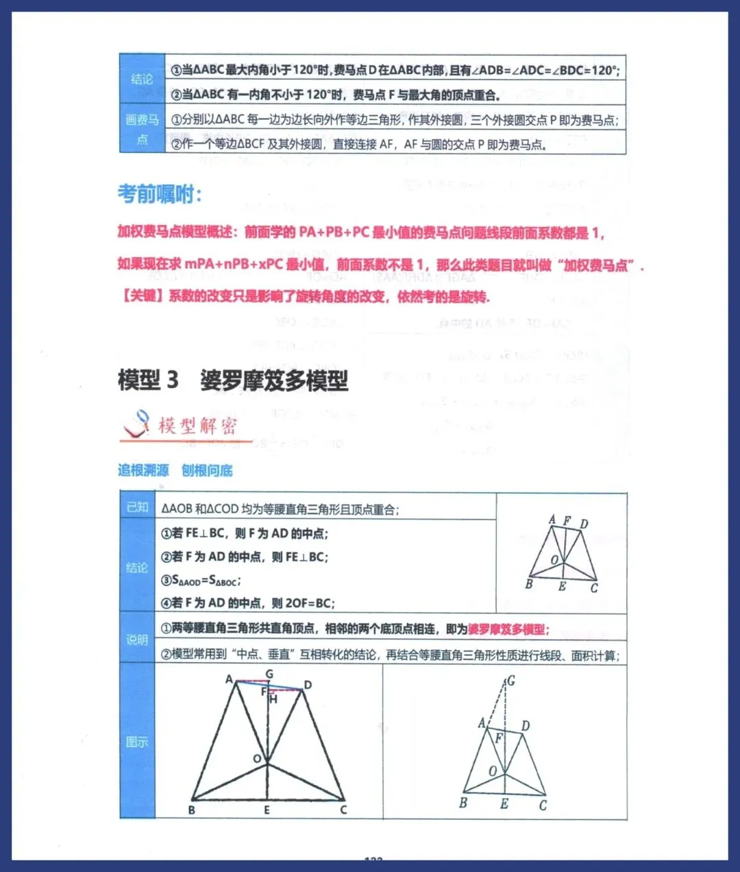 中考数学压轴解题模型 第5张