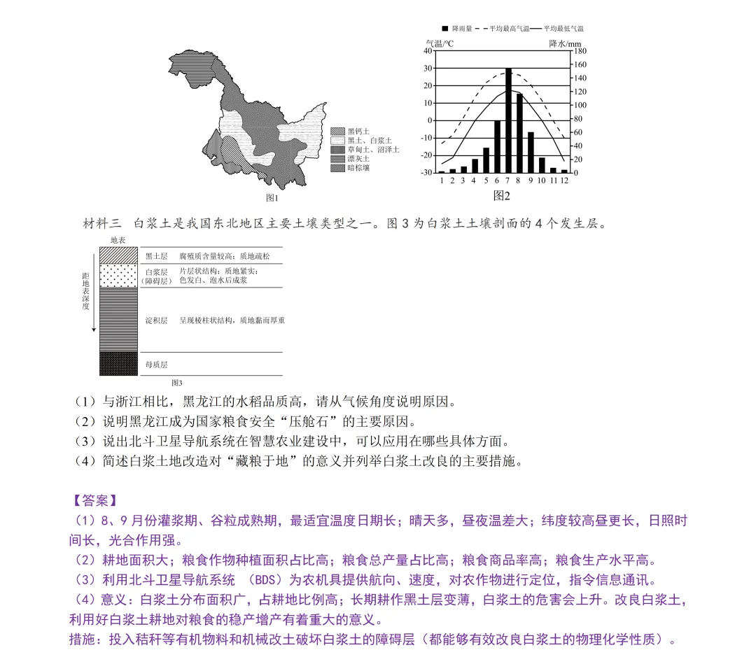 【试卷分享】宁波高三·二模【地理·含答案与解析及扩展题】 第21张