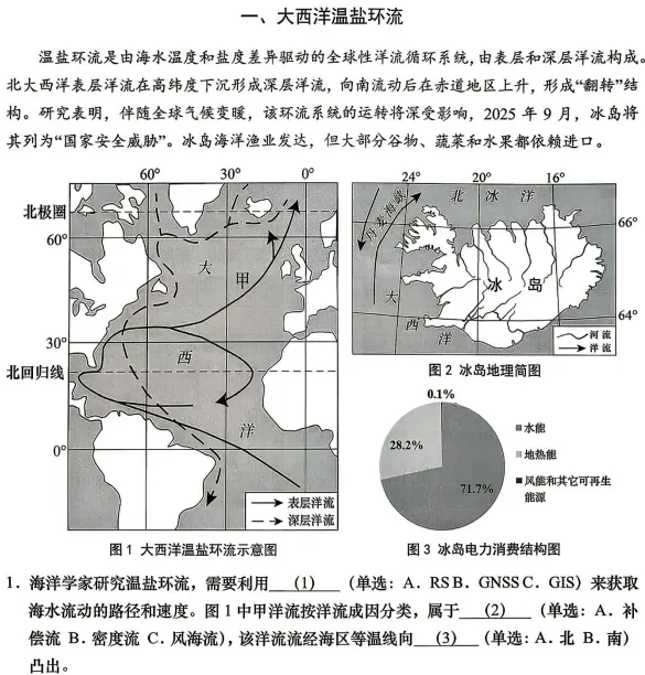 模考高频考点|全球变暖背景下,神秘的温盐环流究竟是什么? 第1张