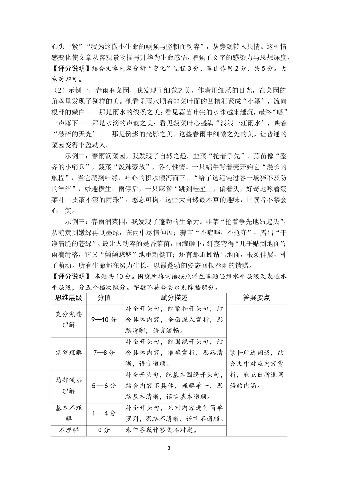 模考新卷 | 2026年山西省中考名校模拟(4月) 第13张