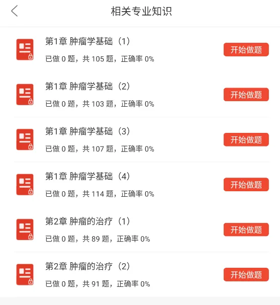 肿瘤外科学主治医师考试题库,中级职称考试章节习题及模拟试卷 第5张