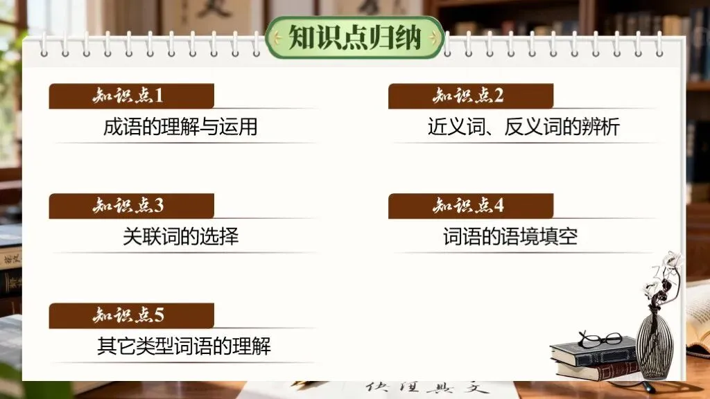 ��中考语文复习《专题二:词语的理解与运用》 | 词语辨析“零失误”秘籍!吃透必考点 第9张