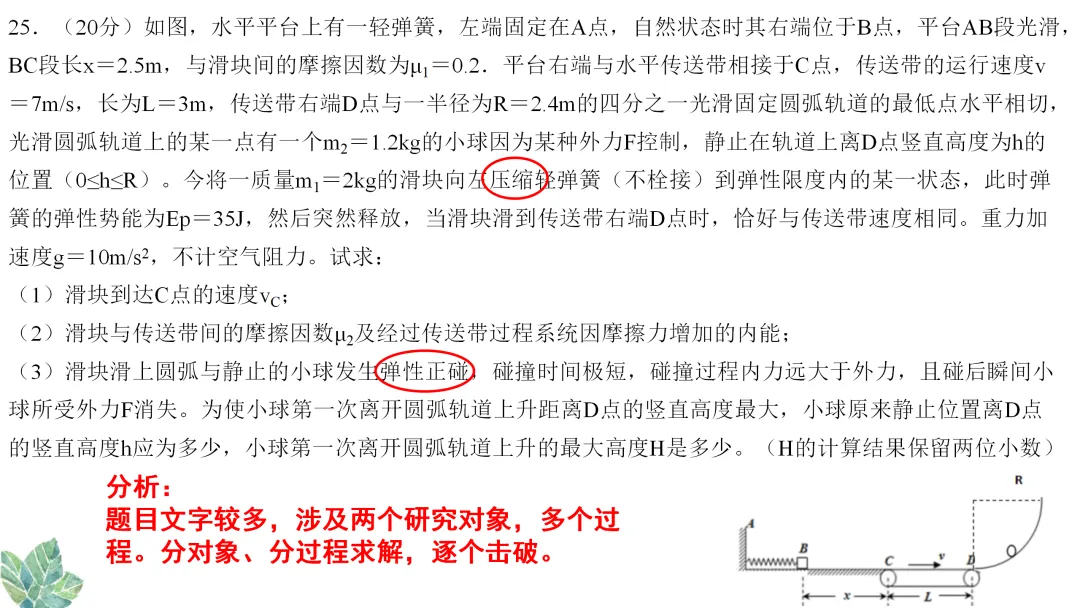 参考:惠州市2020届高三模拟考试试卷分析 第21张