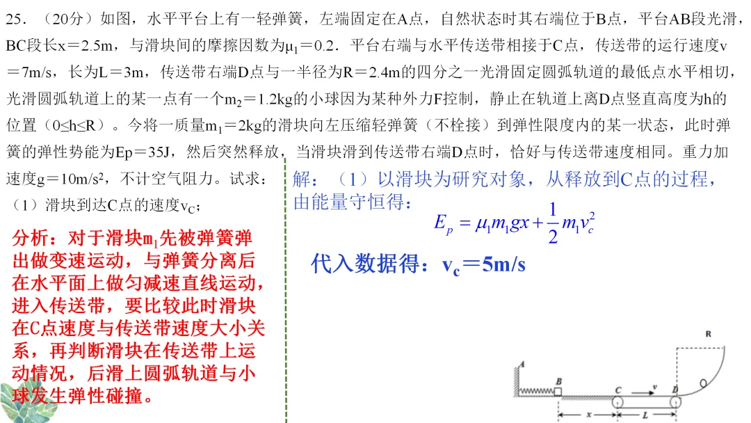参考:惠州市2020届高三模拟考试试卷分析 第22张