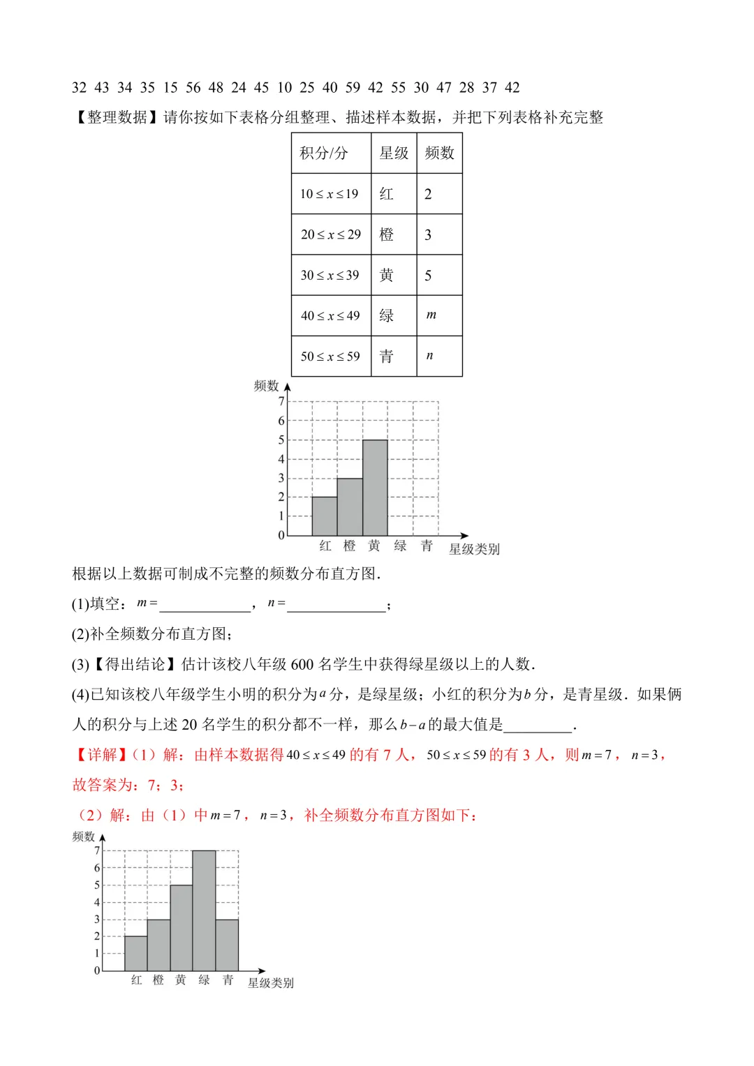 2026年中考第三次模拟考试数学(湖南卷)含解析 第24张