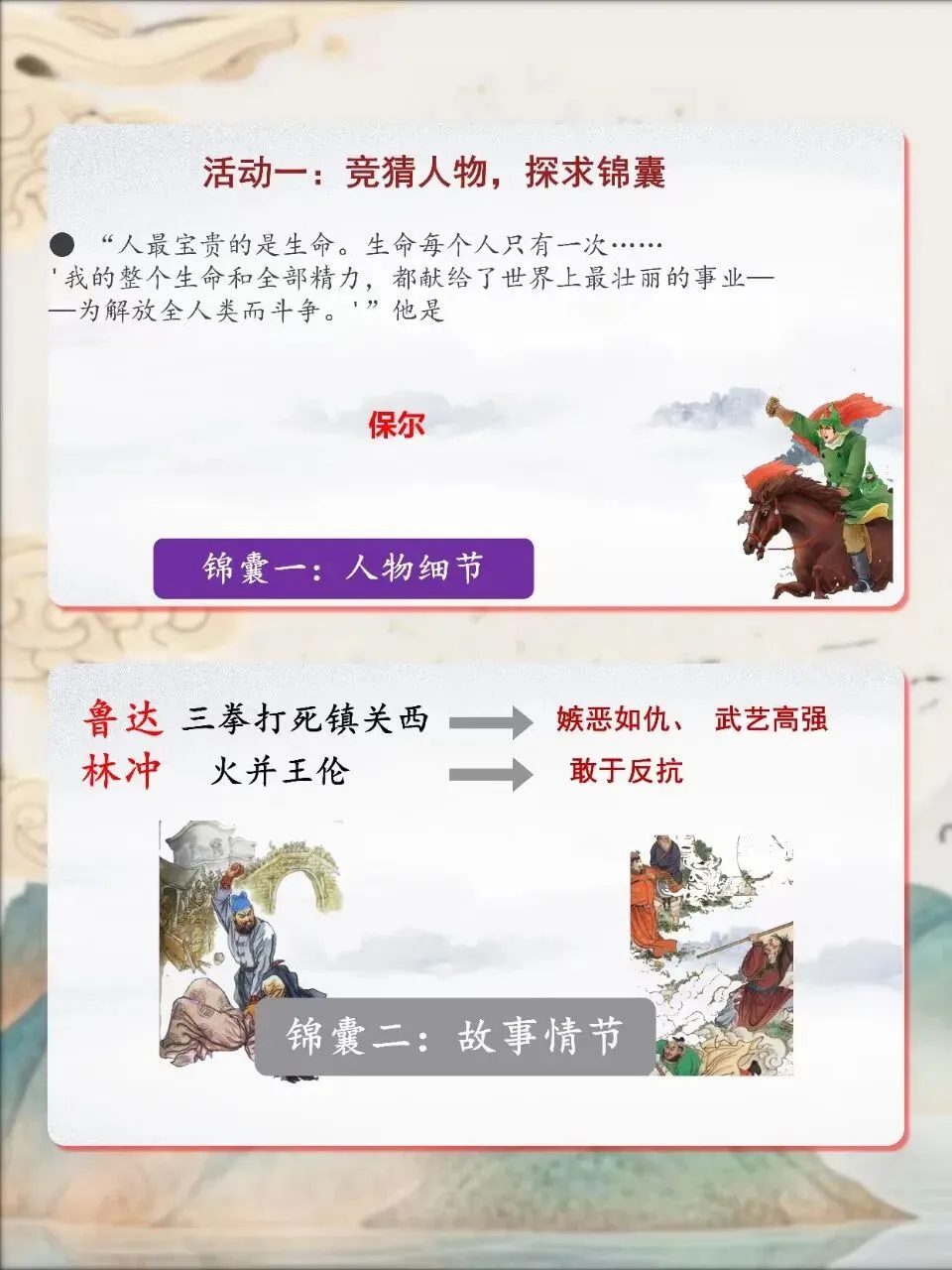 中考小说人物形象分析这样讲思路太清晰! 第3张