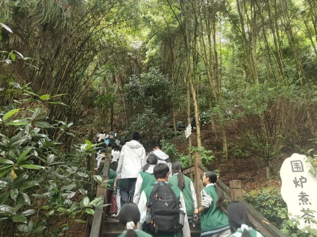 康道愉行,梦启中考——崇州市街子学校九年级行走思政课活动简报 第8张