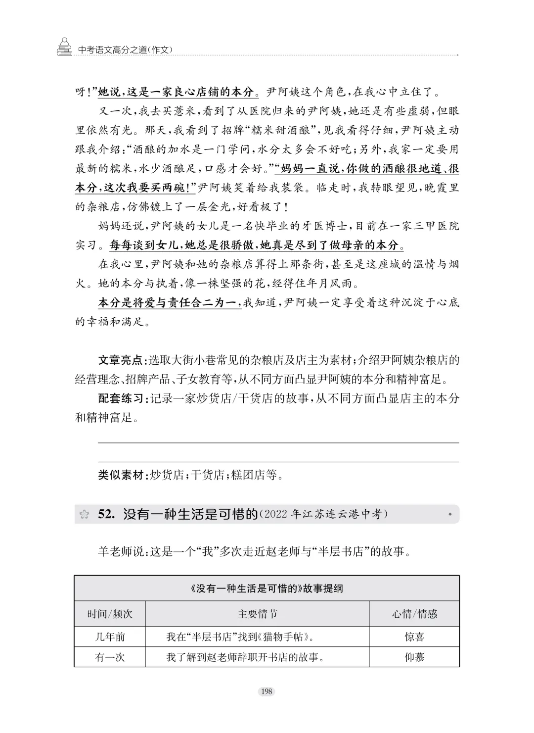 精准命中!中考二模作文题《身边的小店》,解法在此 第4张