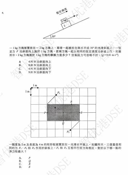 【DSE真题】26年DSE物理选修科真题一览!今天大家都考的怎么样呢? 第9张