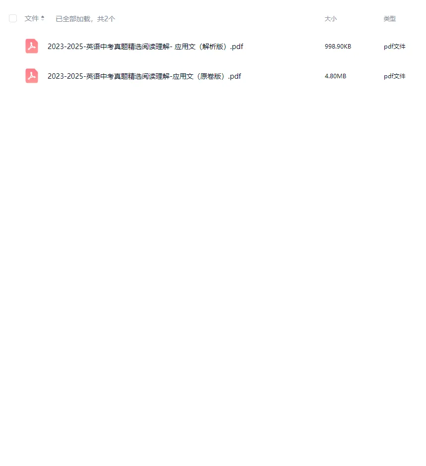 2024-2025中考真题阅读理解(应用文115篇) 第12张