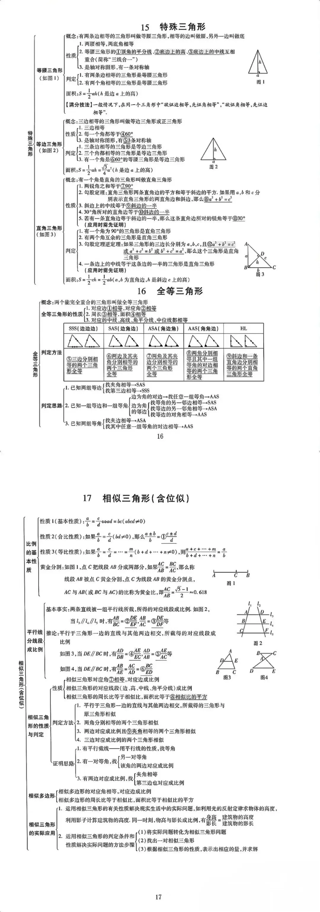 2026中考数学知识点完整版 第15张