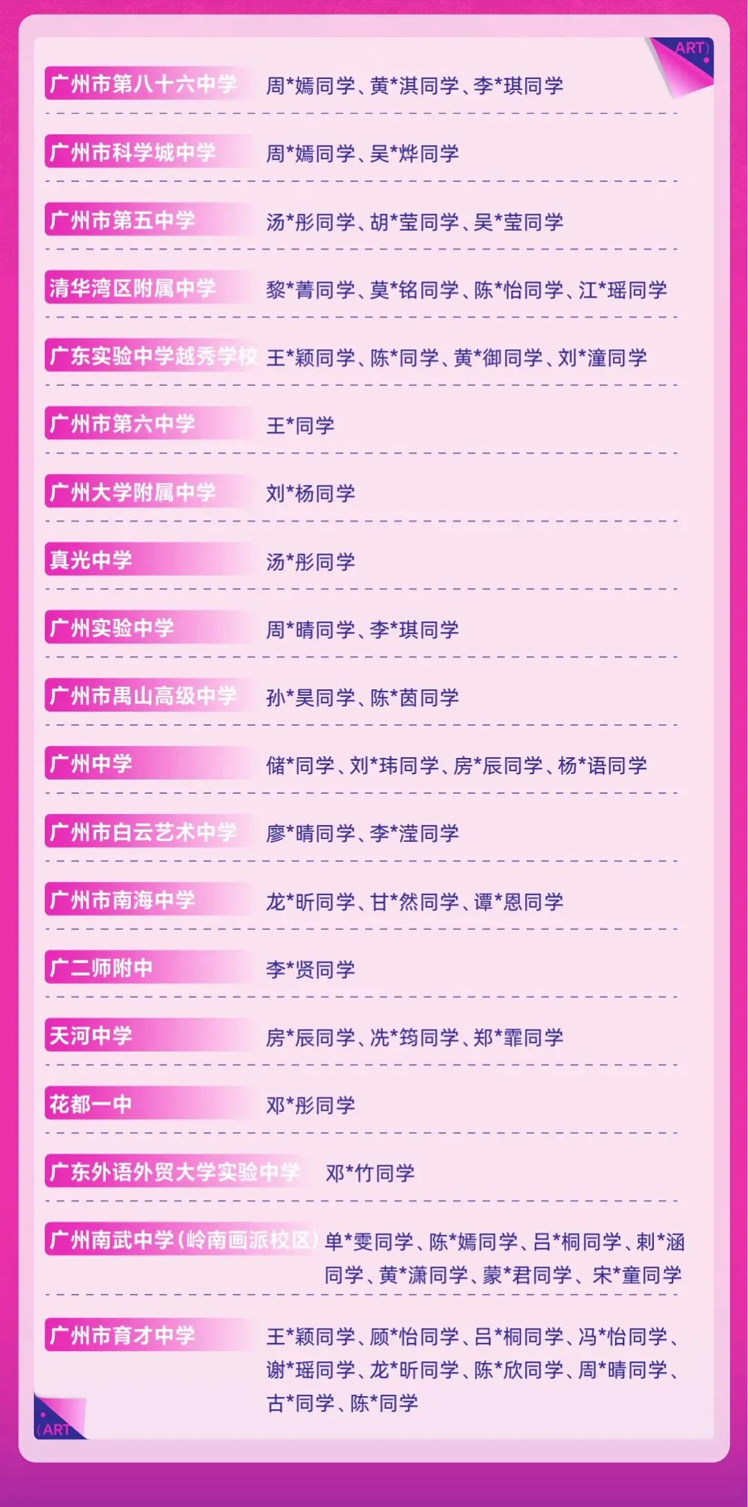 【中考资讯】2026年广州11区高中特长生招生简章大汇总! 第36张