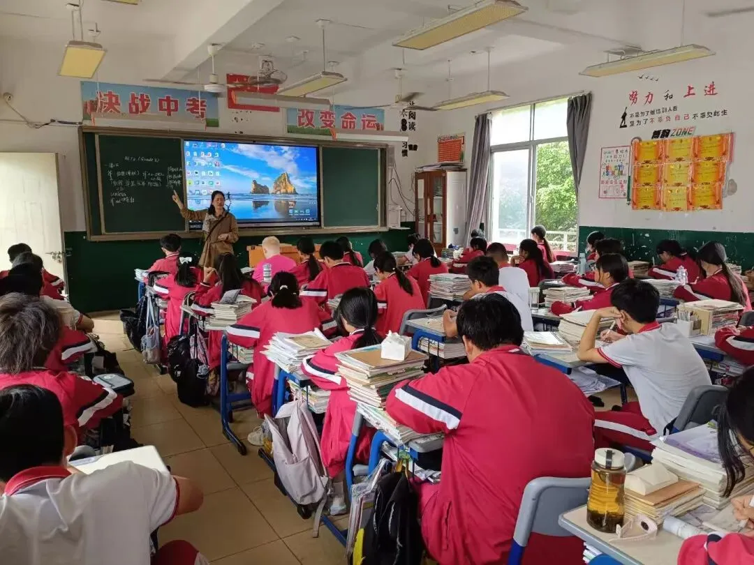 视导把脉明方向 聚力攻坚战中考——区教师进修学校莅临我校开展初三毕业班教学视导工作 第8张