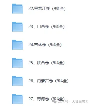 【高考真题合集】2008-2025高考试题与答案电子打印版pdf含历年解析 第7张