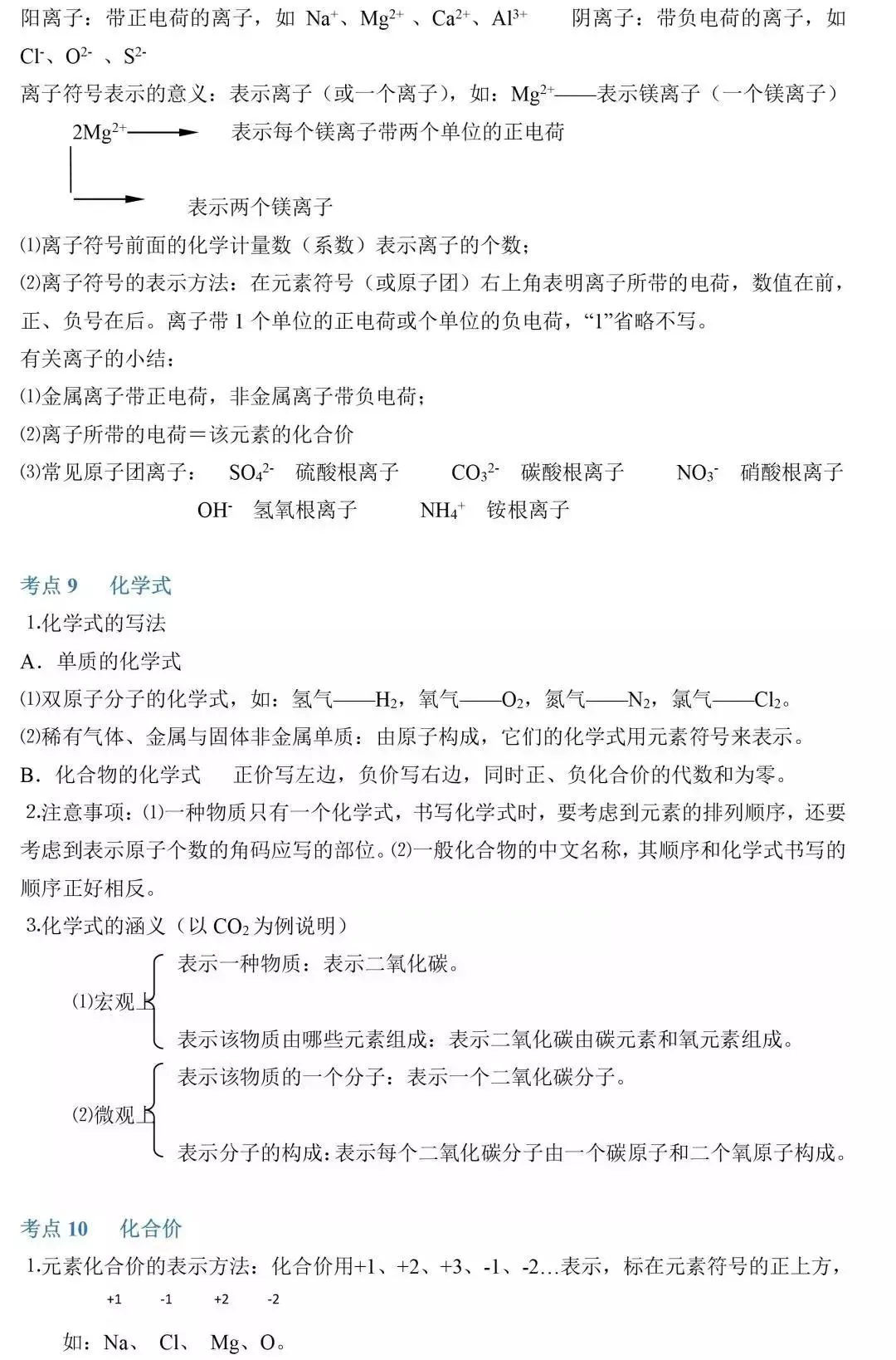 中考化学86个考点汇总,初三生提分必看! 第12张