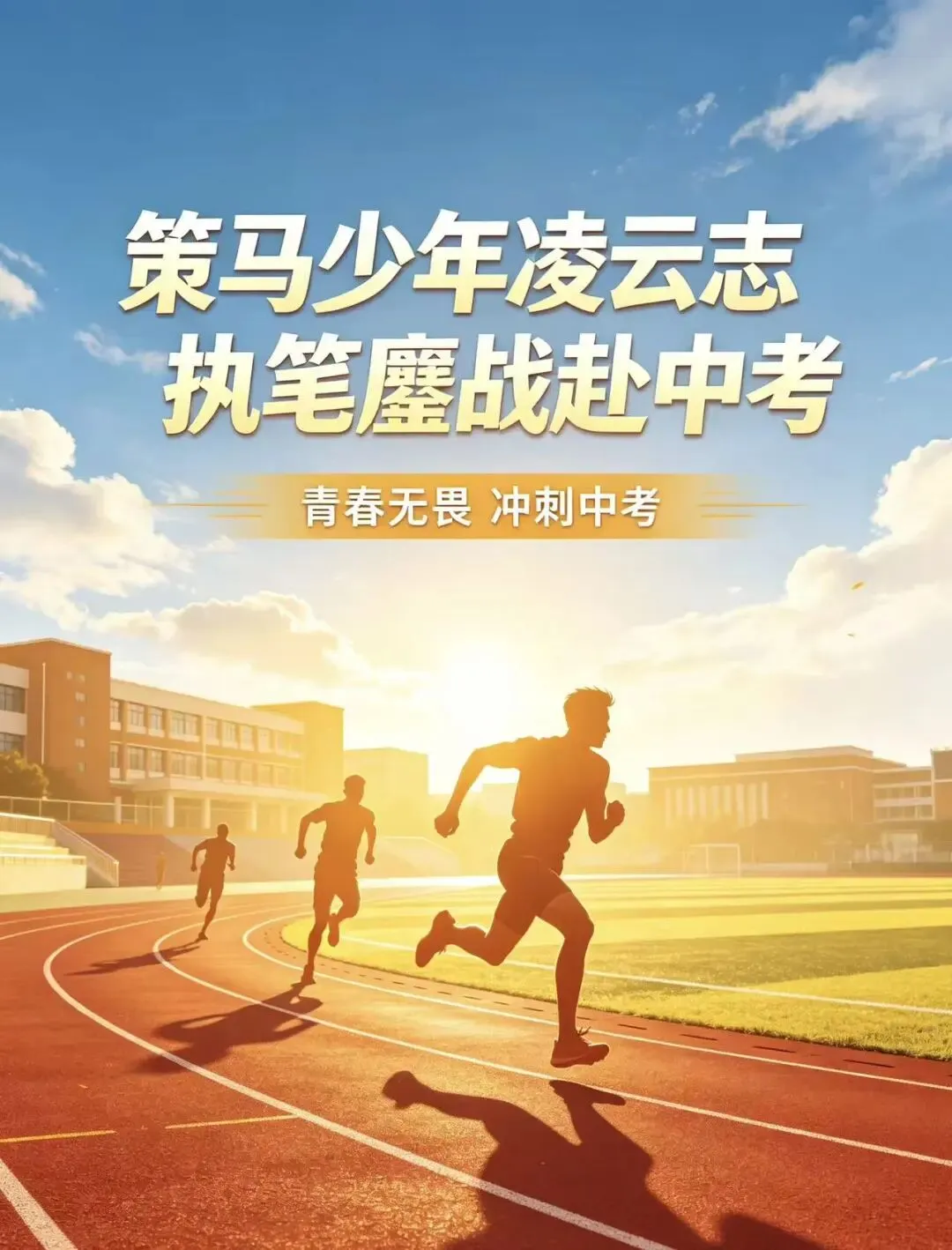 缤纷校园丨策马少年凌云志,执笔鏖战赴中考 第2张