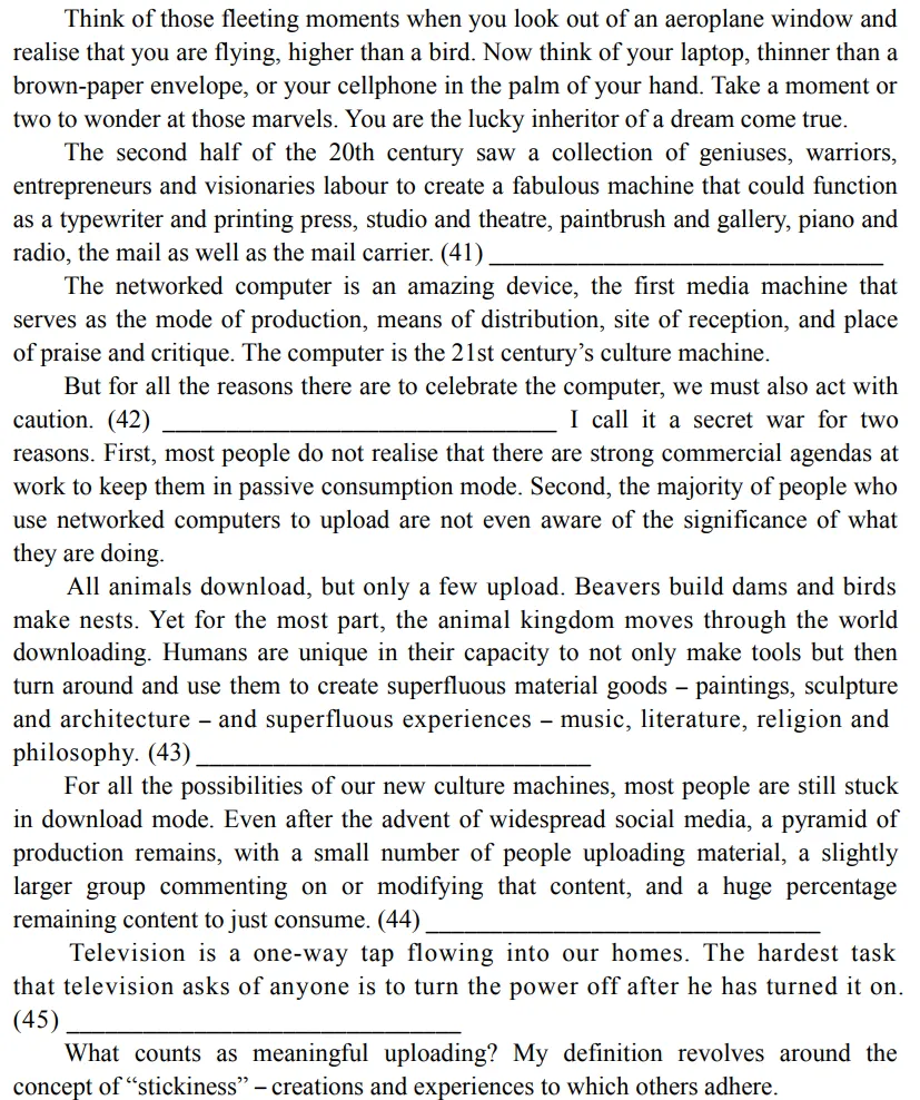 考研英语一2012年新题型(阅读B)真题及词汇 第1张