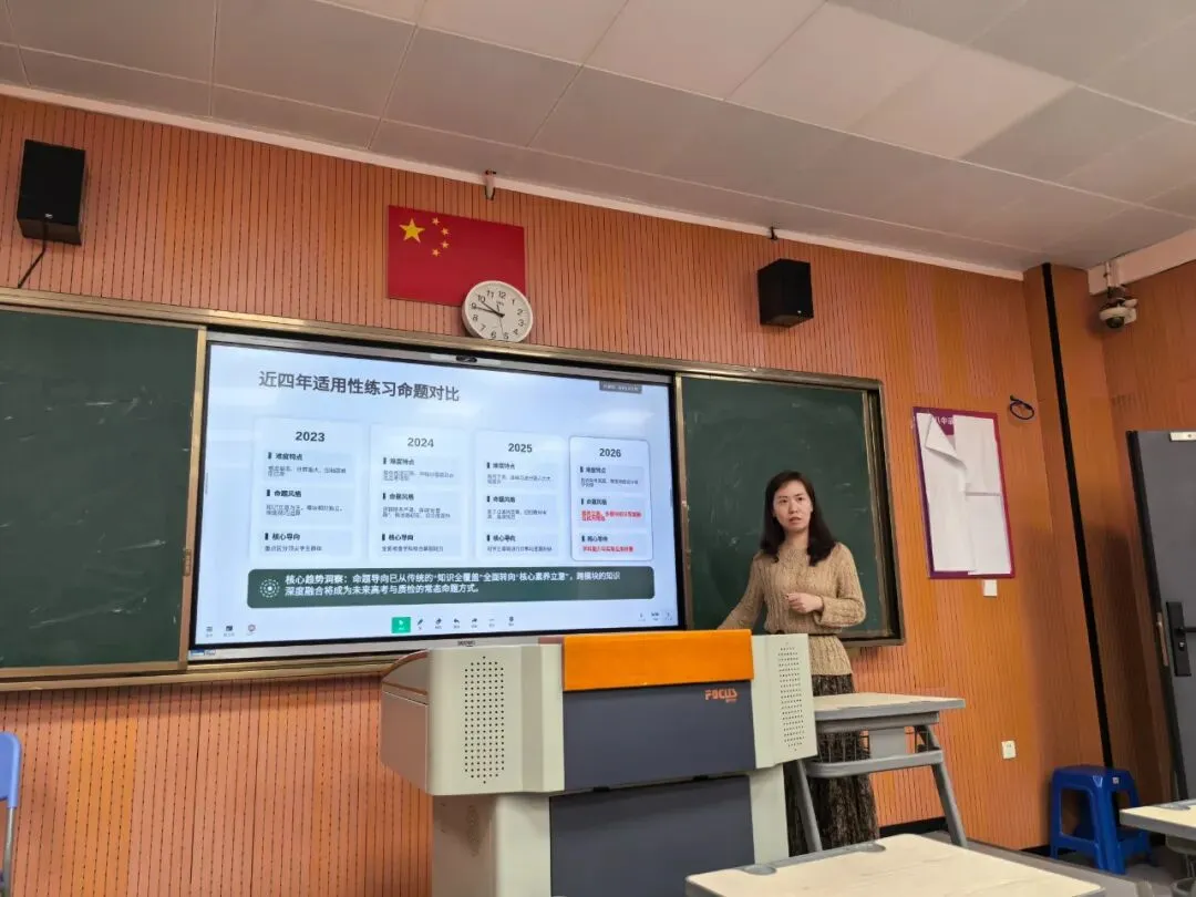 学术八中丨领跑计划(II期)63:研真题把准高考脉搏 强二轮冲刺提质增效——高三数学4月适应性练习深度分析会 第3张