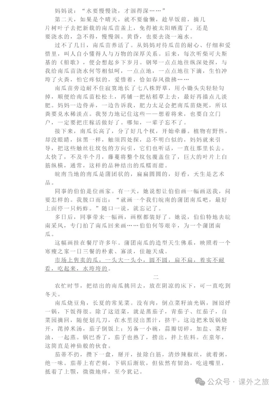 中考语文专项训练 专题21.叙事性散文阅读丨可下载 第12张