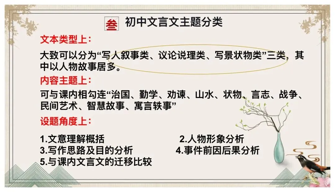 中考文言文综合复习这样讲太赞了! 第4张