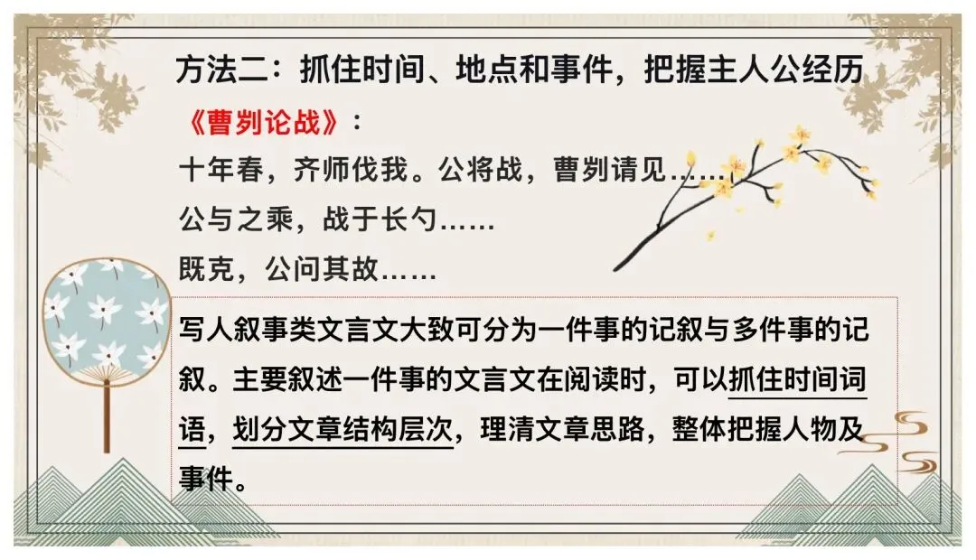 中考文言文综合复习这样讲太赞了! 第8张