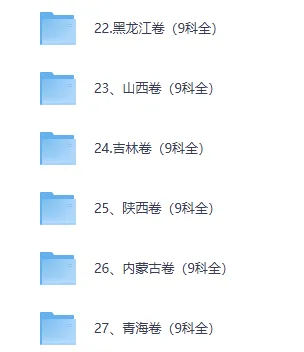 全国各省各市【高考真题合集】2008-2025高考试题与答案电子打印版pdf含历年解析 第7张