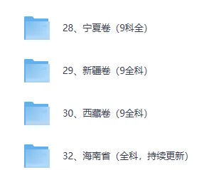 全国各省各市【高考真题合集】2008-2025高考试题与答案电子打印版pdf含历年解析 第8张