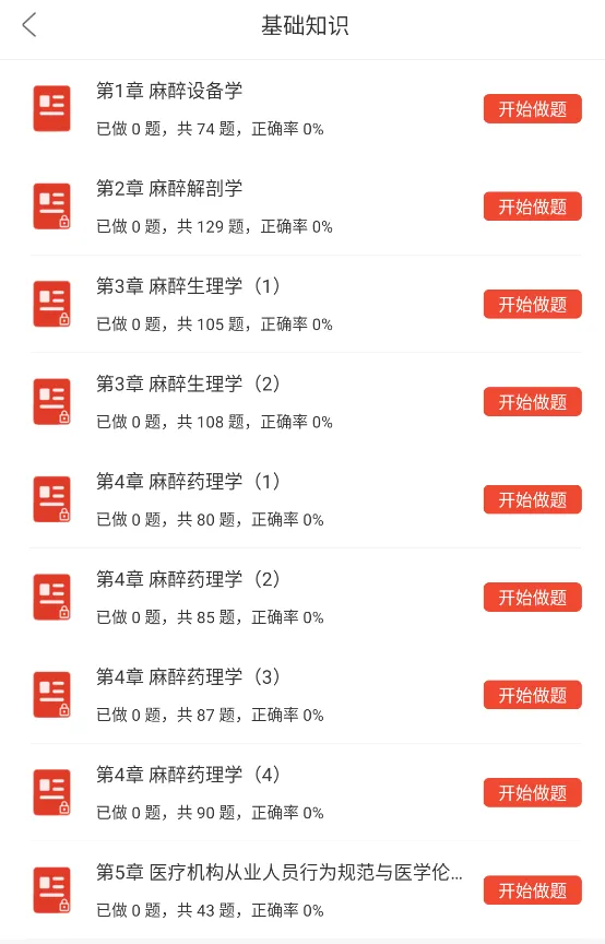 麻醉学中级考试题库,主治医师职称考试视频章节习题及模拟试卷 第5张