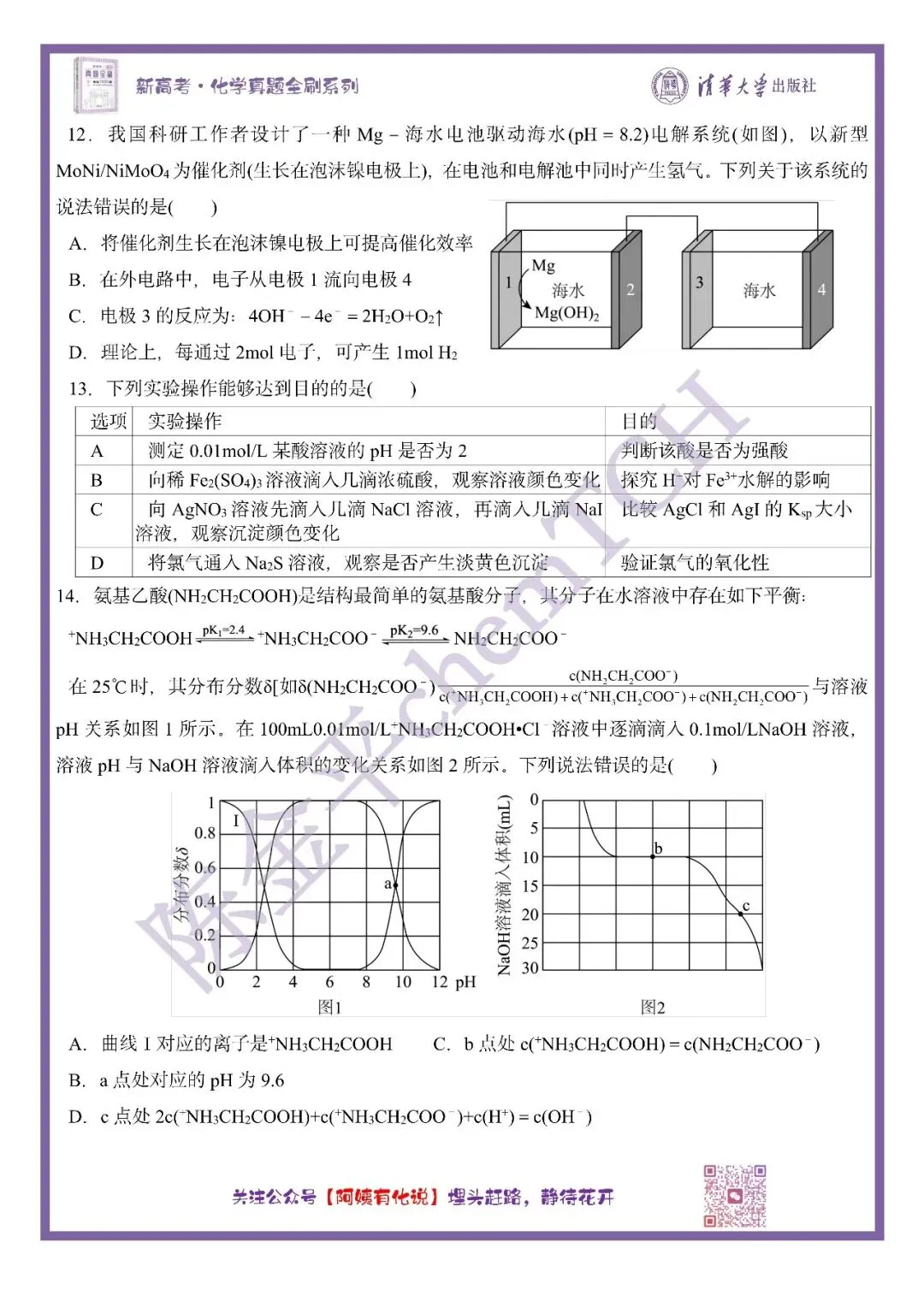 中国高考化学真题实录之【甘肃卷】——2025 第5张