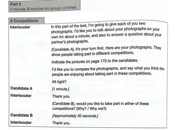剑桥五级-FCE考试长什么样?(含真题) 第13张