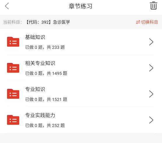急诊医学中级职称考试题库,392主治医师真题章节习题及模拟试卷 第3张