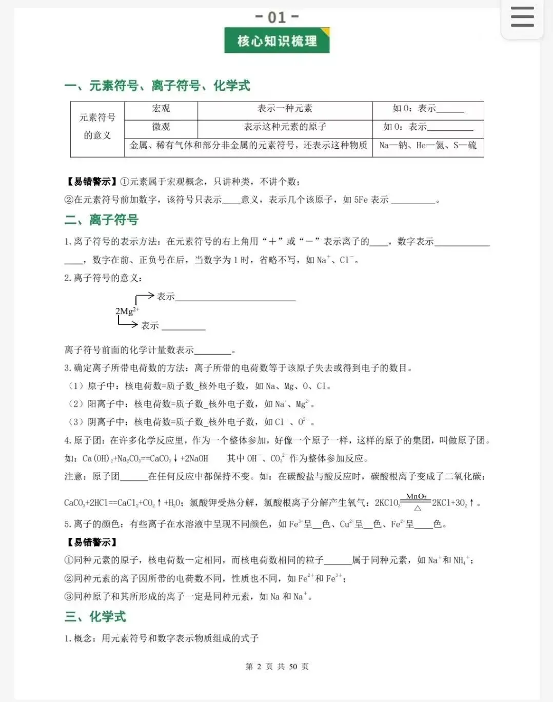 魔都最新中考热点资料: 物理+化学+语文-知识点梳理~名校真题~新考点提示 第14张