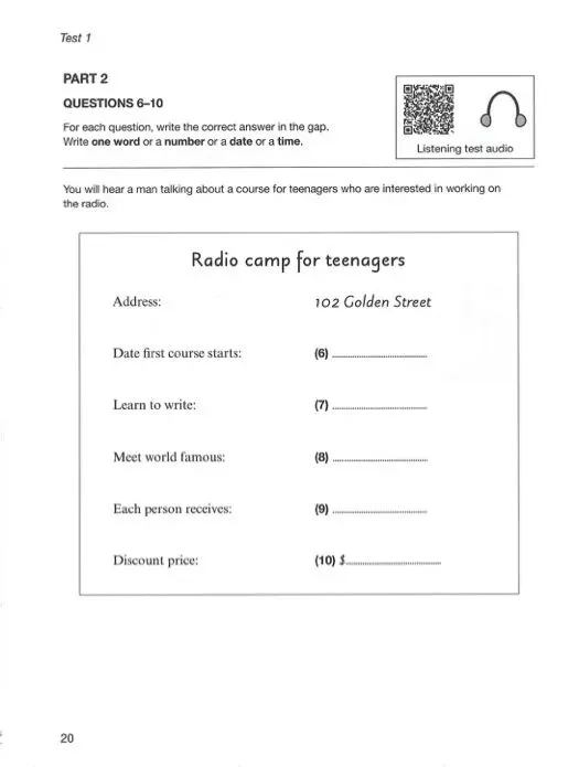 剑桥五级-KET考试长什么样?(含真题) 第23张