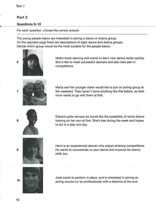 剑桥五级-PET考试长什么样?(含真题) 第12张