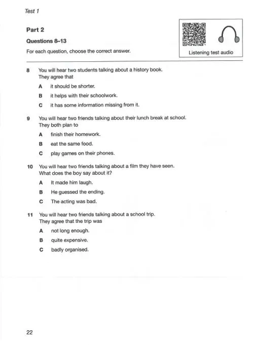 剑桥五级-PET考试长什么样?(含真题) 第24张