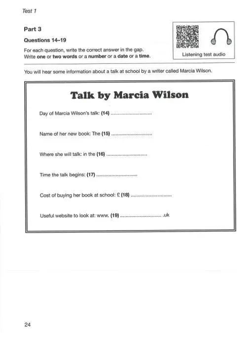 剑桥五级-PET考试长什么样?(含真题) 第26张