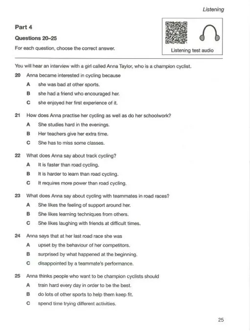 剑桥五级-PET考试长什么样?(含真题) 第27张