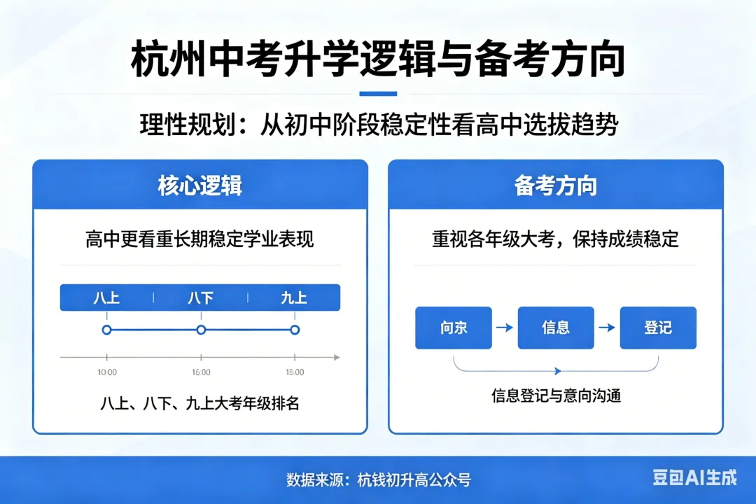 杭州中考签约现象观察:成绩稳定比临时冲刺更重要 第1张