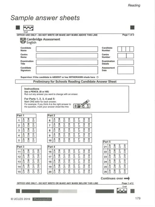 剑桥五级-PET考试长什么样?(含真题) 第34张