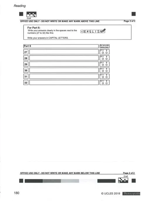 剑桥五级-PET考试长什么样?(含真题) 第35张
