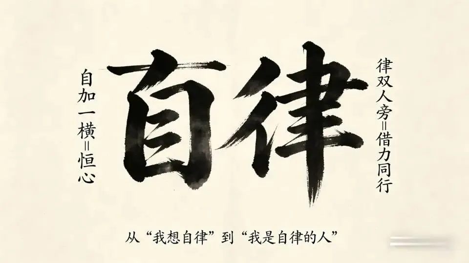 中考心理课|以柔克刚,用自律长成属于自己的参天大树 第6张