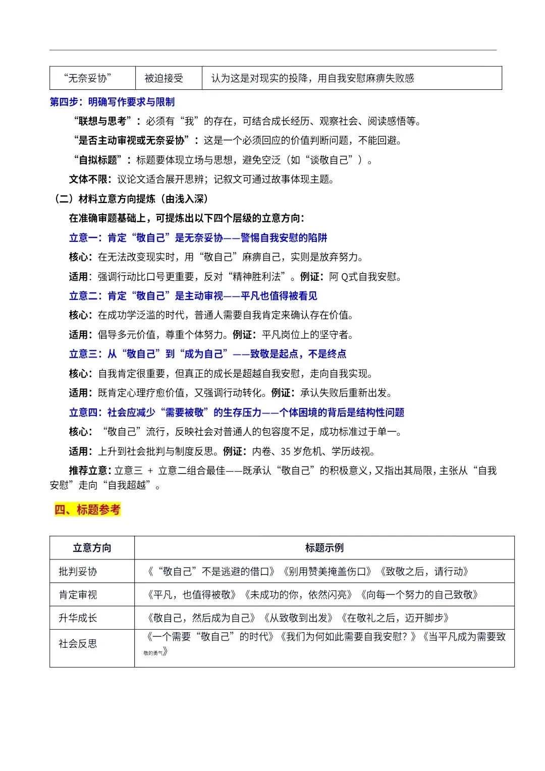 【高三·试卷】广东“六校联盟”2026届高三年级第二次联考作文“敬自己,然后成为自己”写作系统指导 第3张