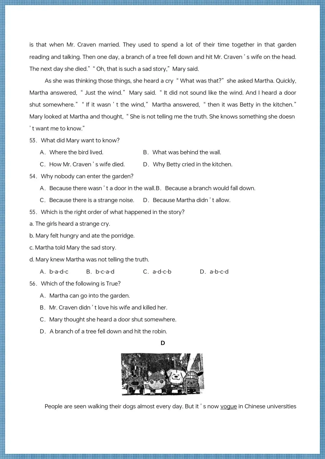 2026春(译林版)八下英语期中试卷(多套含解析),电子版可打印! 第10张